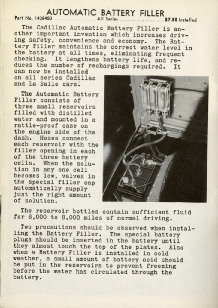 1940 Cadillac LaSalle Accessories Brochure Page 33